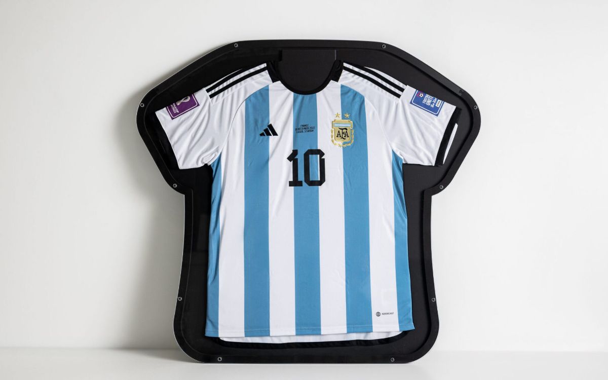 marco para camisetas de fútbol