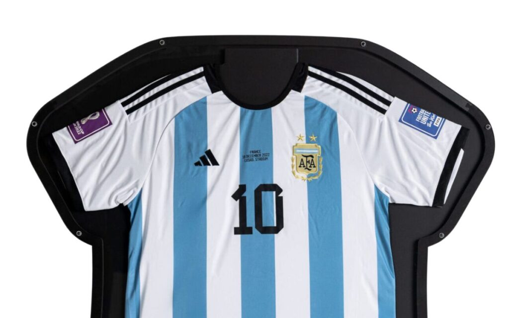 marco para camisetas de fútbol