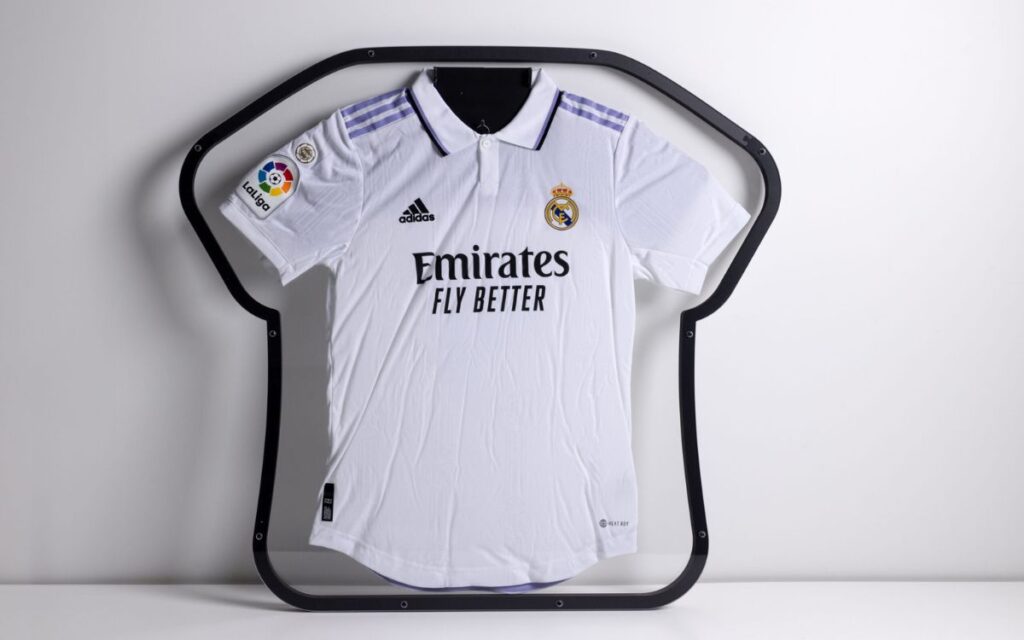 marco para camisetas de fútbol